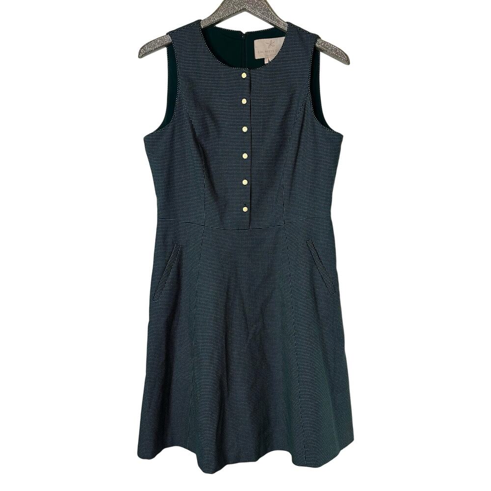 Gal Meets Glam Dark Green Dress